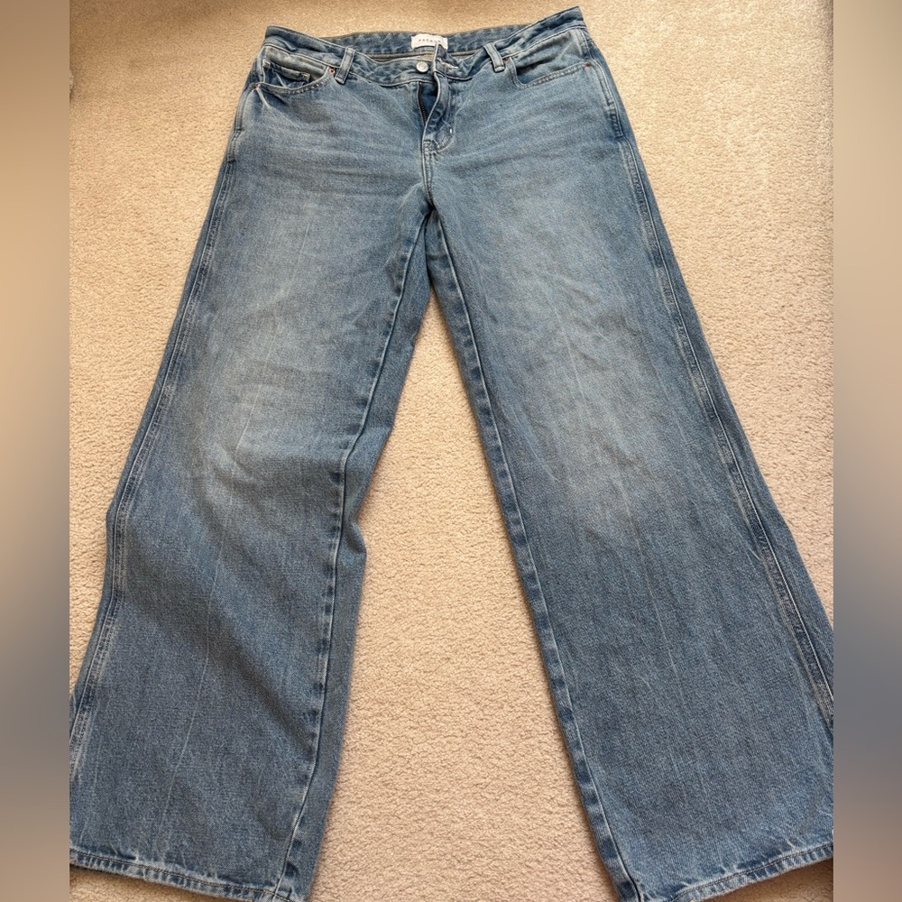 Pacsun Wide-Leg Blue Jeans